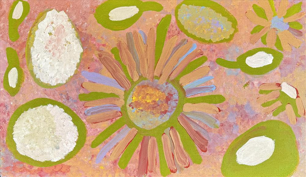 Bush Tucker - Maisie Petyarre Bundey;-