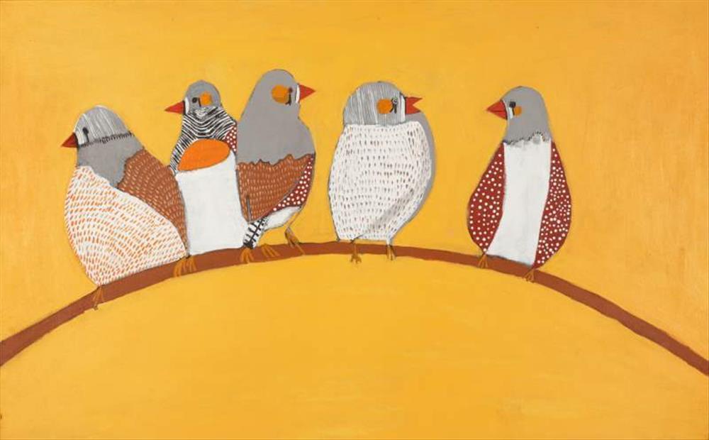 Jurlpu kuja kalu nyinami Yurntumu-wana (Birds that live around Yuendumu)