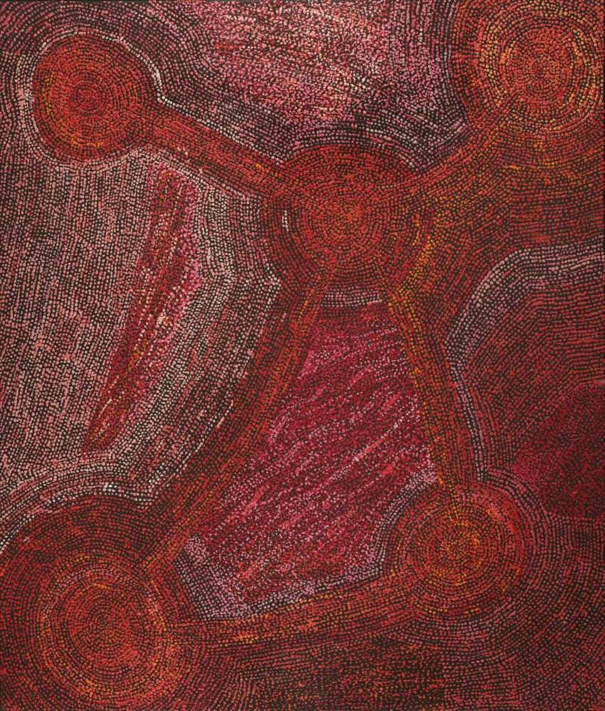 Ngapa Jukurrpa (Water Dreaming) - Puyurru