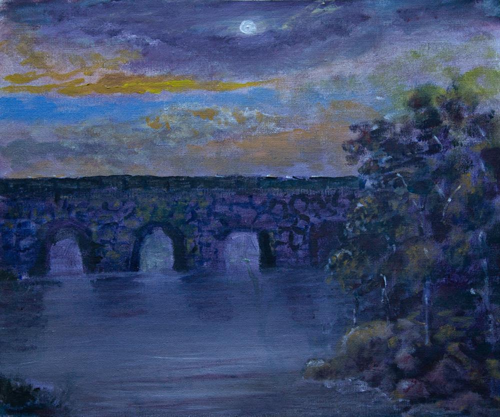 Old Bridge Towards Hobart