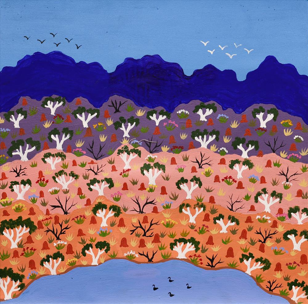 Red rocks near Epenarra